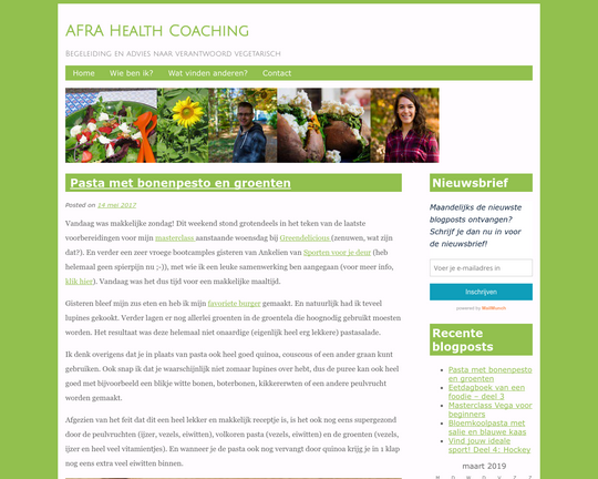 Afra Health Coaching Logo