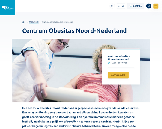 Centrum voor Obesitas Nederland Logo