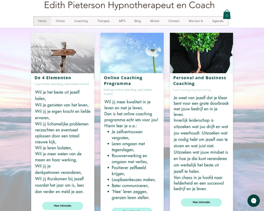 Edith Pieterson Hypnotherapeut en Coach Logo