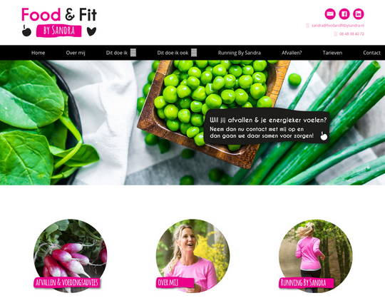 Food & Fit by Sandra Logo