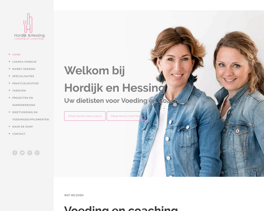 Hordijk en Hessing Dietisten Logo