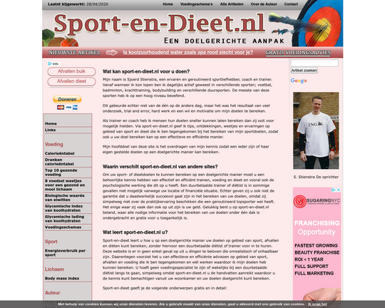 Sport en Dieet Logo
