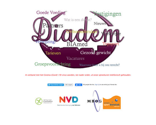 Voedingsadviesbureau Diadem Logo