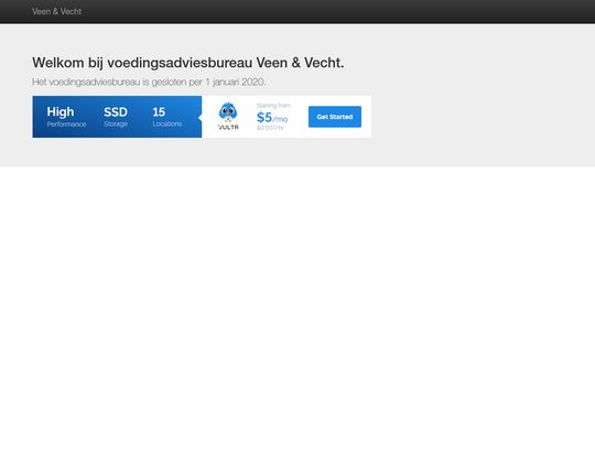 Voedingsadviesbureau Veen & Vecht Logo